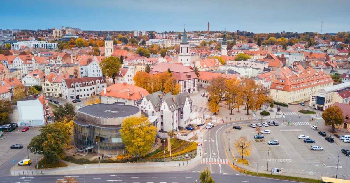 Panorama Zielonej Góry